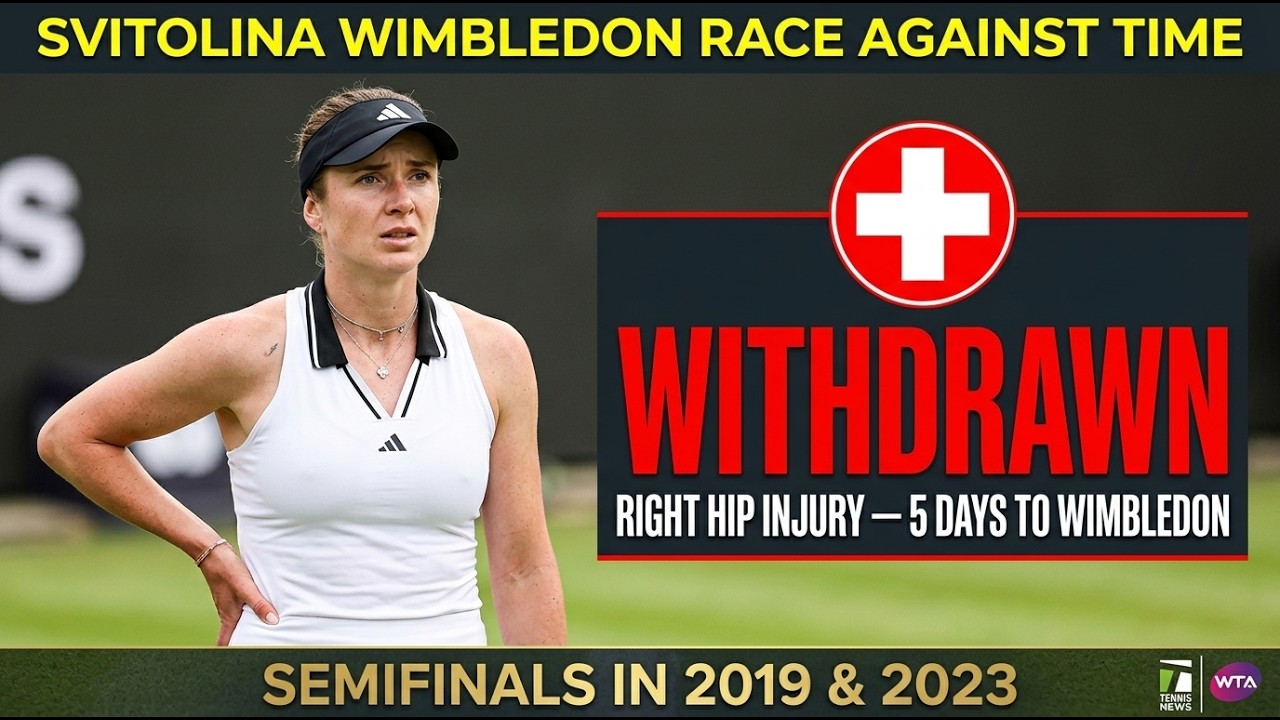 Elina Svitolina Pulls Out Of Bad Homburg &mdash; And Wimbledon Is Five Days Away