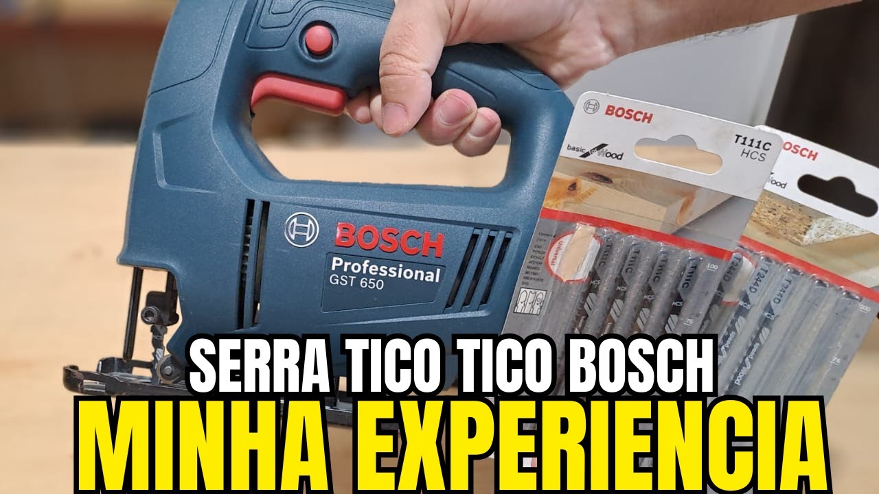 Serra Tico-Tico Bosch GST 650: Minha Avaliação Completa