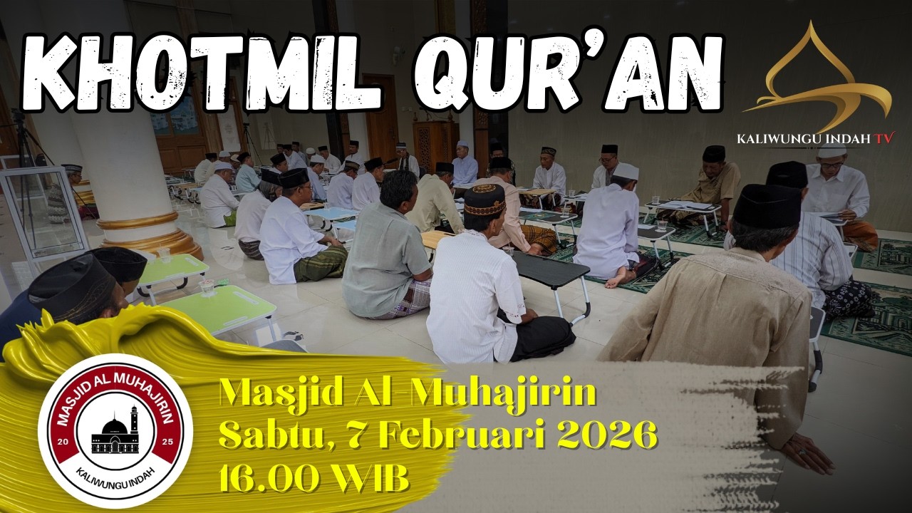 Khotmil Quran & Pembacaan Arwah Jamak dalam rangka Ruwahan Massal Perum Kaliwungu Indah || kalindaTV