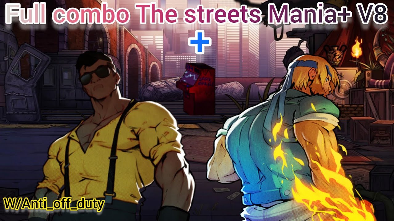 Streets of Rage 4 - Axel and Adam Full Combo Stage 1 Mania+ V8