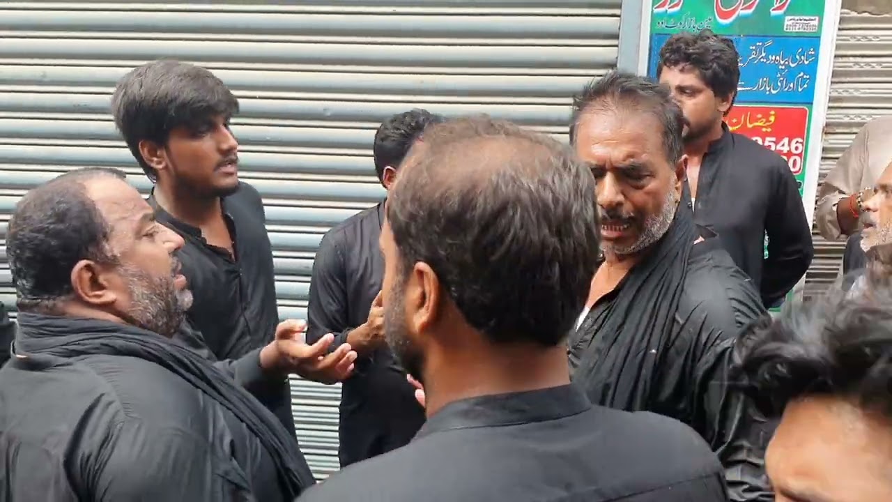 zawar Saeed Ahmad 10 muharam juloos kot addu 2022.