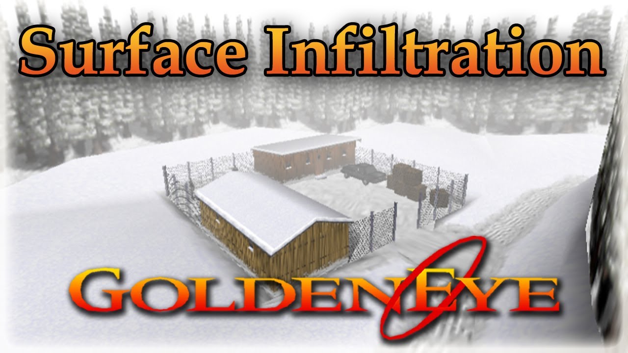GoldenEye 007 N64 Custom Level - Surface Infiltration