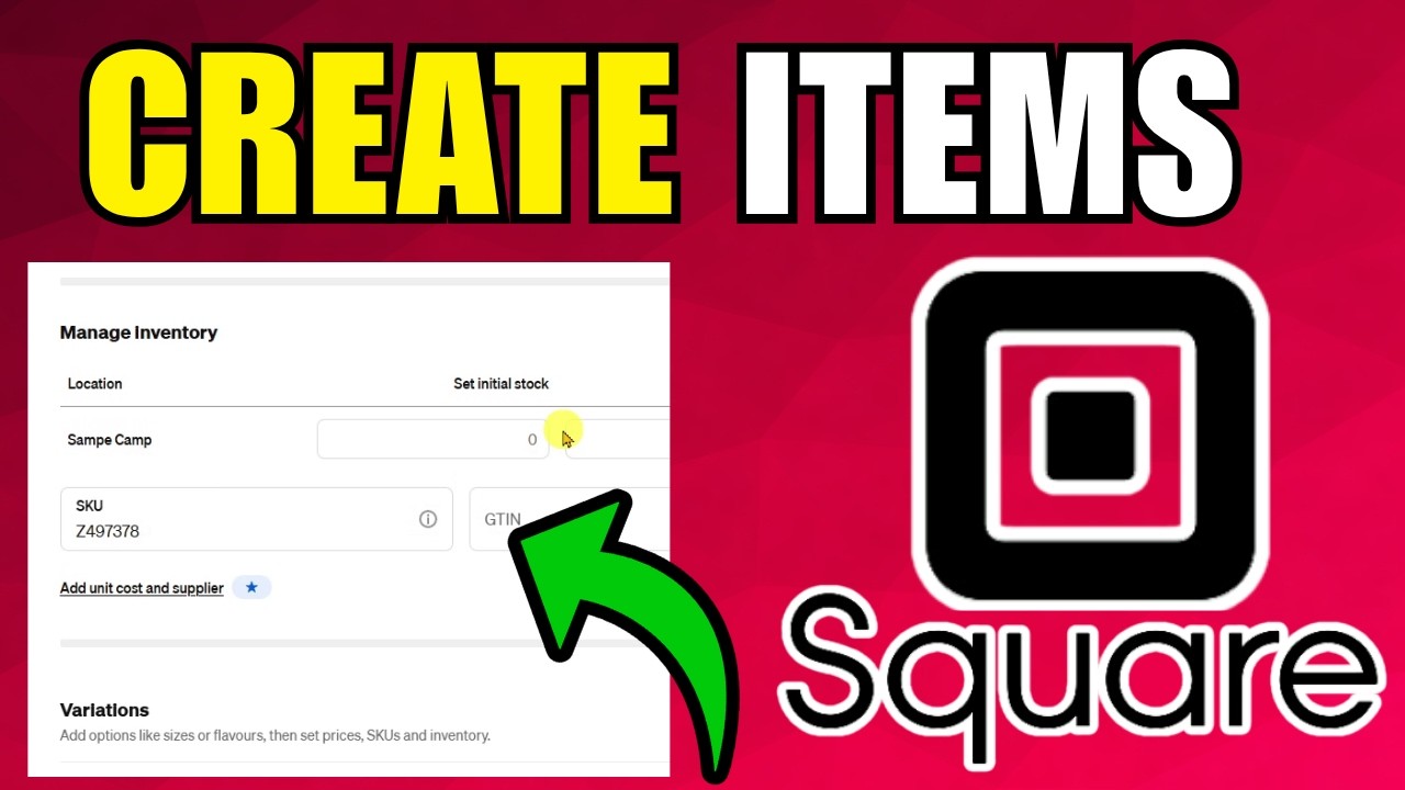 How To Create Items In Square Dashboard (2026) (Best Method)