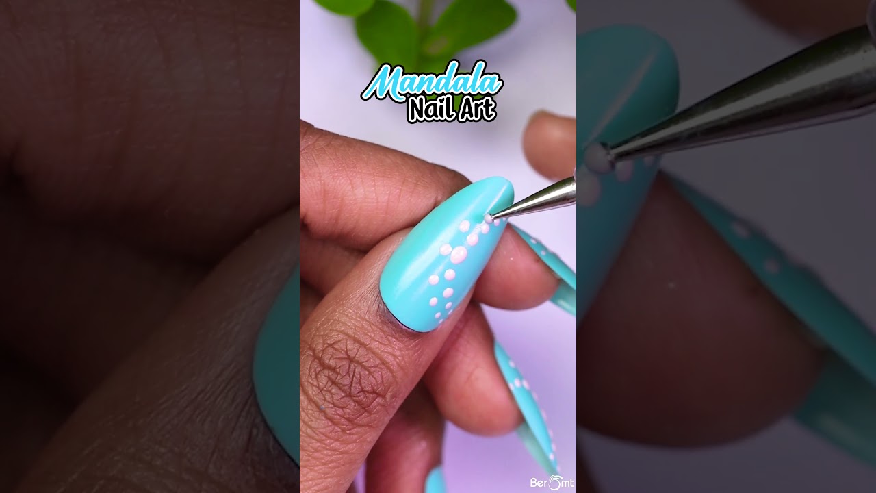 Mandala Nail Art: Nailing Zen, One Dot at a Time! 💅🌀😄