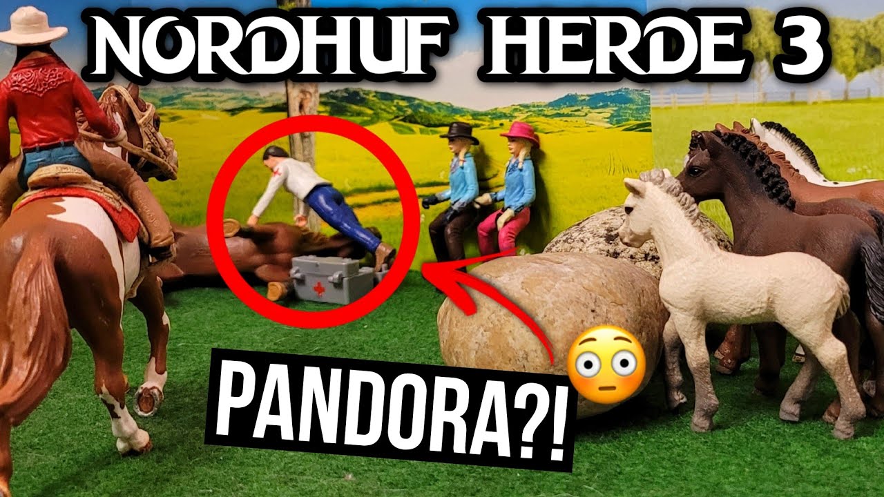 Pandora verletzt?! 😰 Nordhuf Herde Folge 3 🐎 | Schleich Serie
