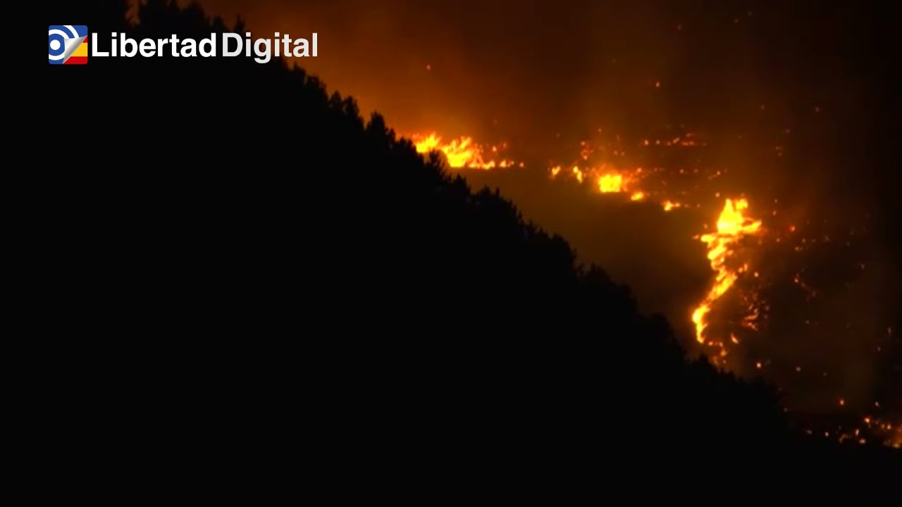 900 efectivos trabajan en el devastador fuego de Sierra Bermeja que sigue avanzando sin control