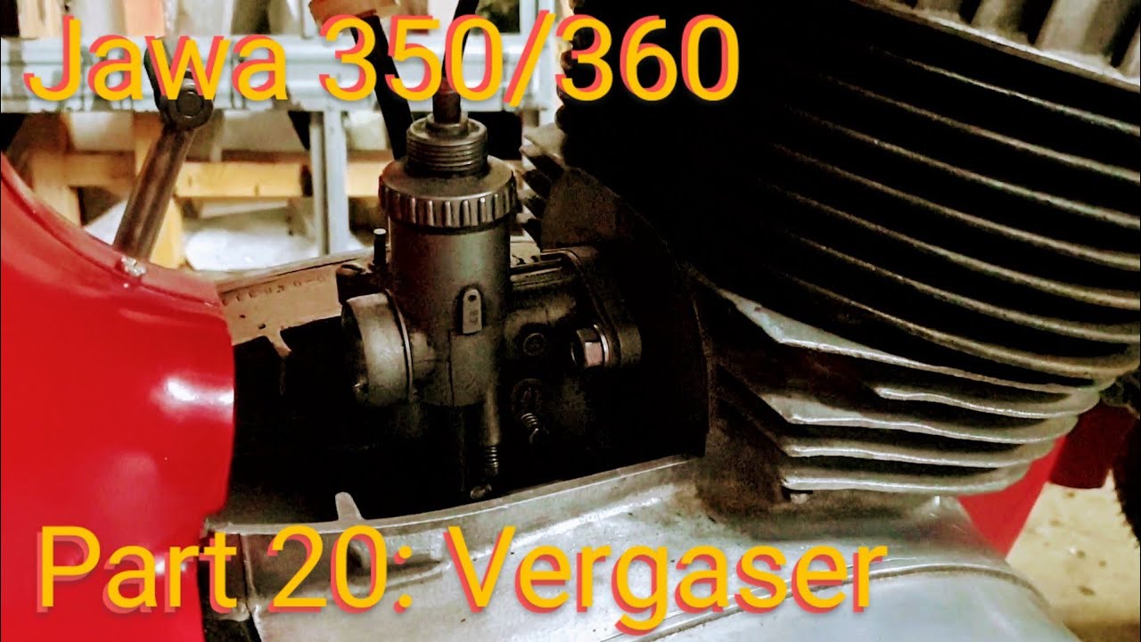 Jawa 350 Typ 360 Restauration Part 20: Vergaser