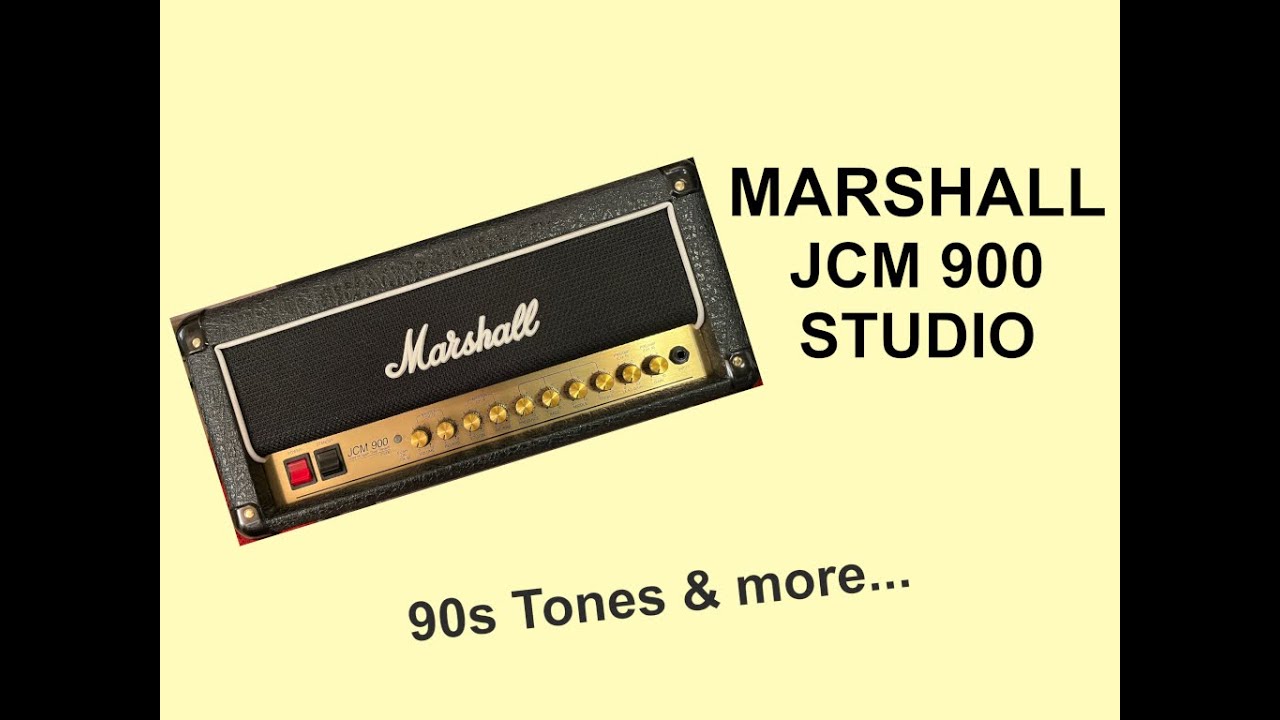 Marshall Studio JCM 900 Demo (Single Coils & Humbucker)