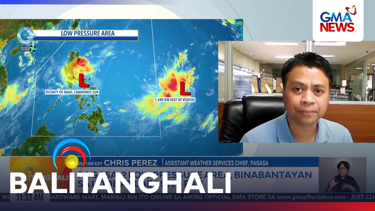 Panayam kay Chris Perez, Asst. Weather Services Chief, PAGASA | Balitanghali