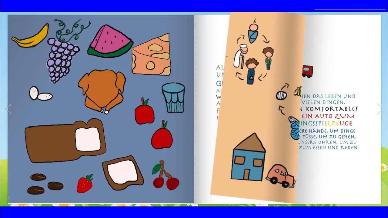 Islamisches Buch f&uuml;r muslimische Kinder &uuml;ber Allah (Gott) auf Deutsch (German)