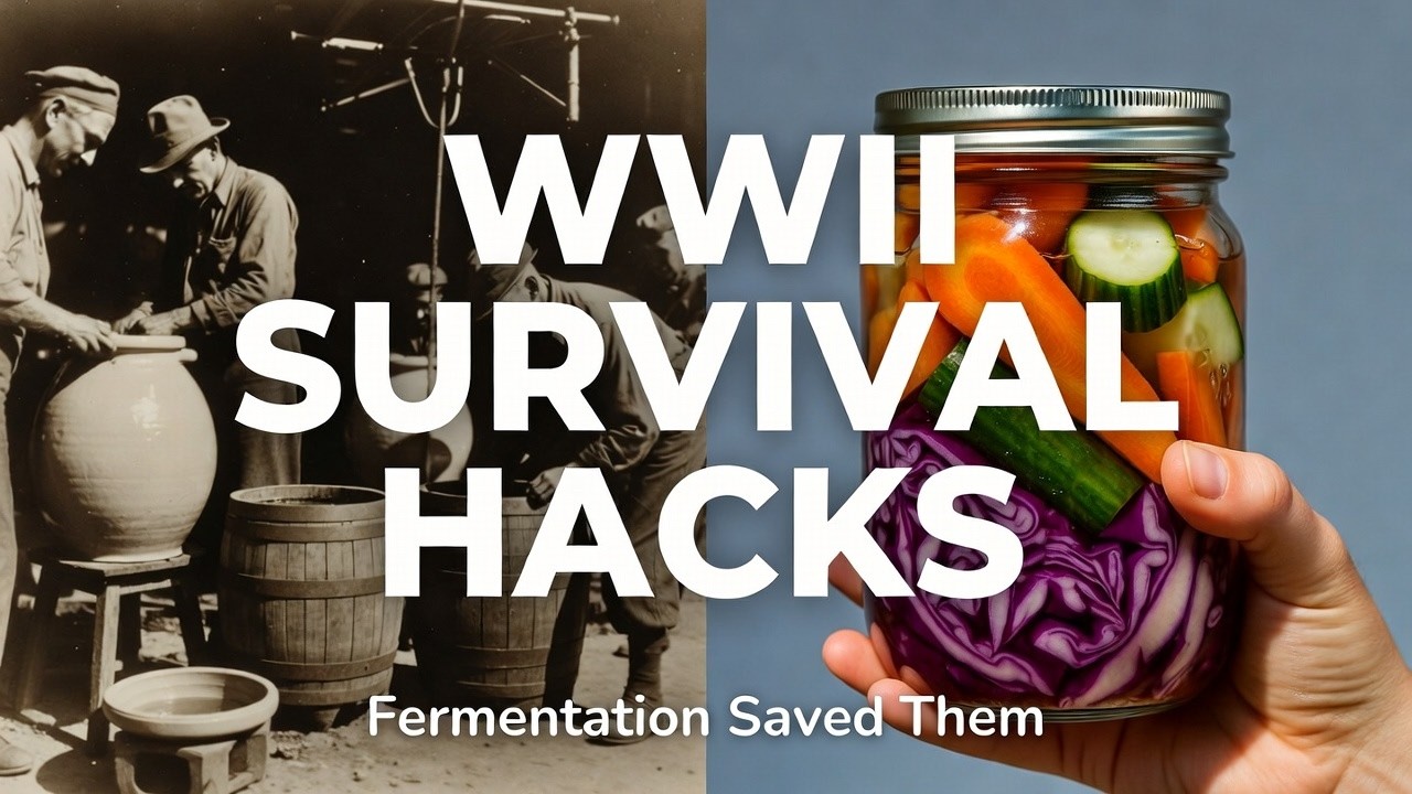 “No Power, No Problem: Wartime Fermentation That Kept Food Alive”