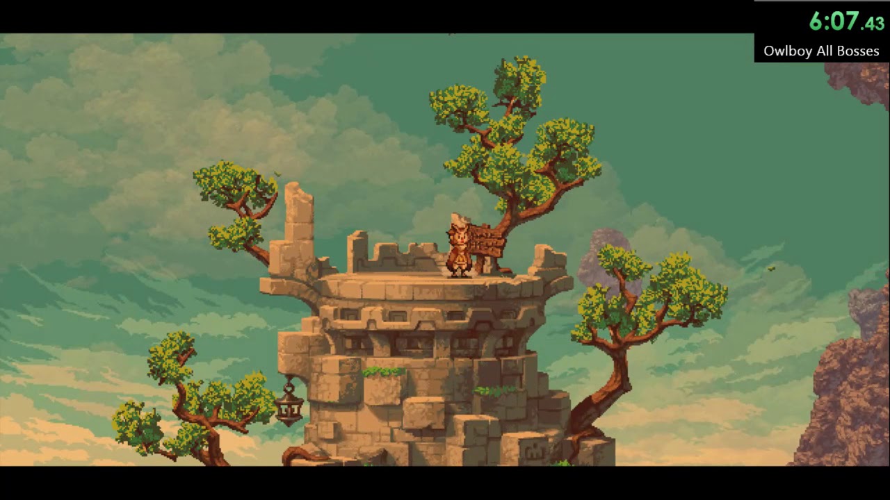 Owlboy All Bosses Speedrun by adamcoolcat