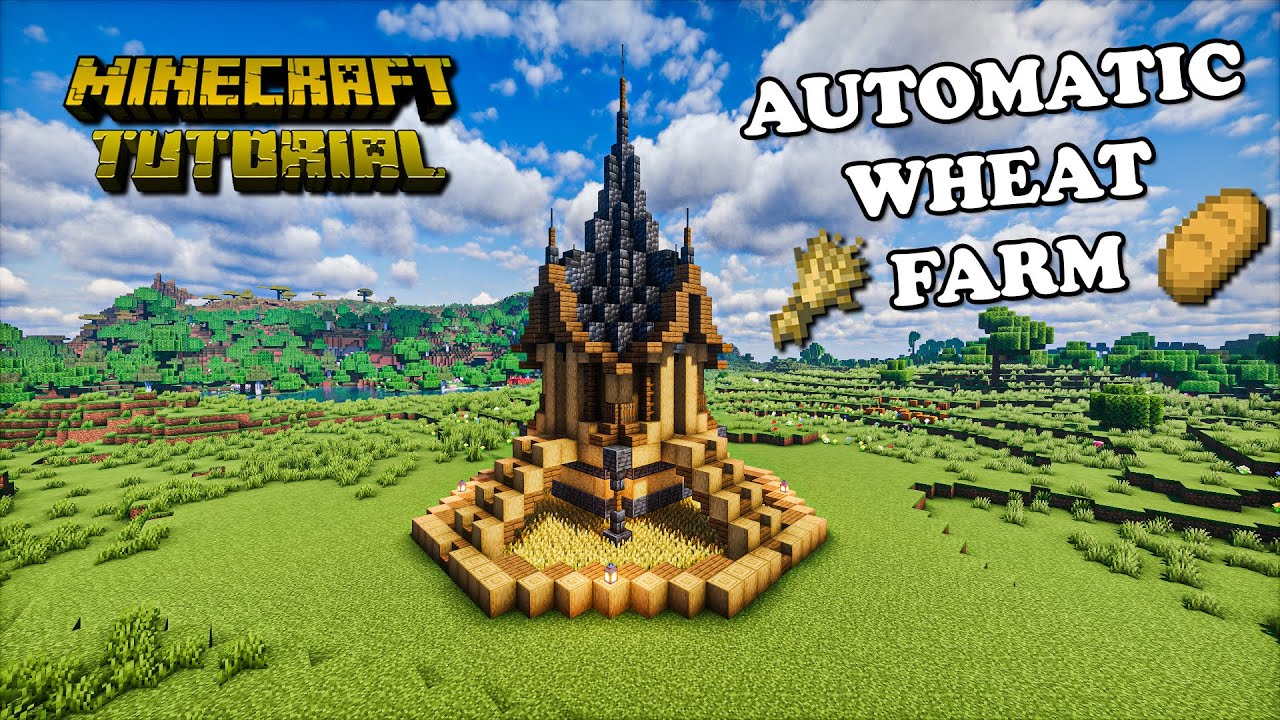 Minecraft: Automatic Wheat Farm