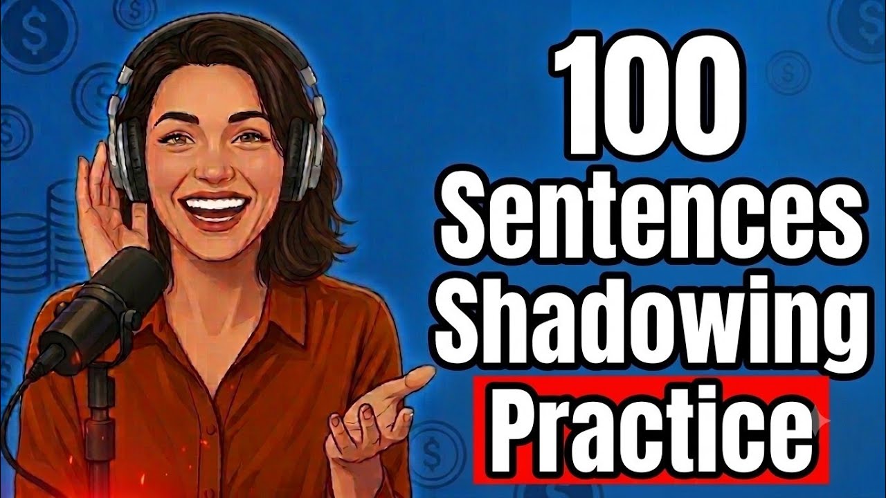 100 Personal Finance English Sentences | Shadowing Practice for Fluency