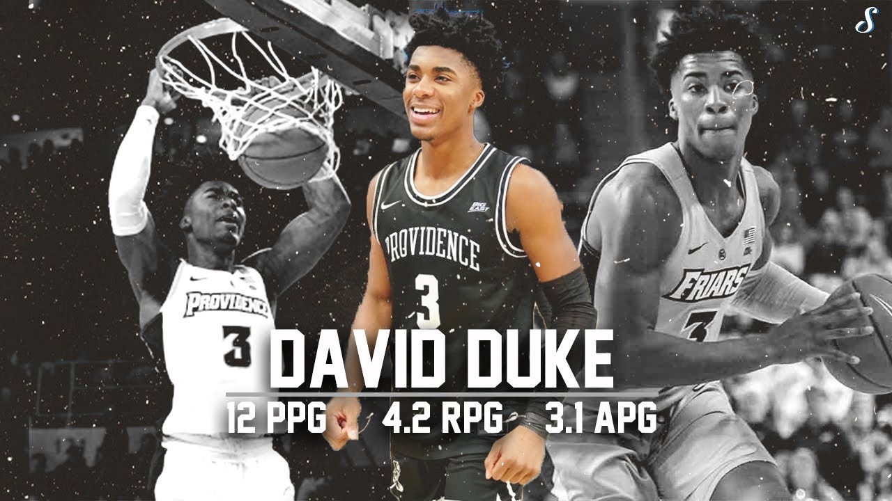 Providence David Duke Is A Future Pro! | 2019-20 Season Highlights | 12 PPG 4.5 RPG 3.1 APG