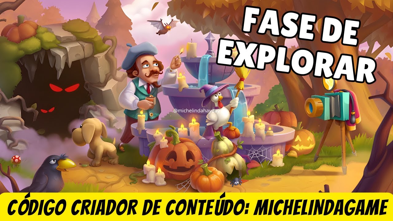 Descobrindo Como Será o Festival de Criação especial de Halloween #hayday