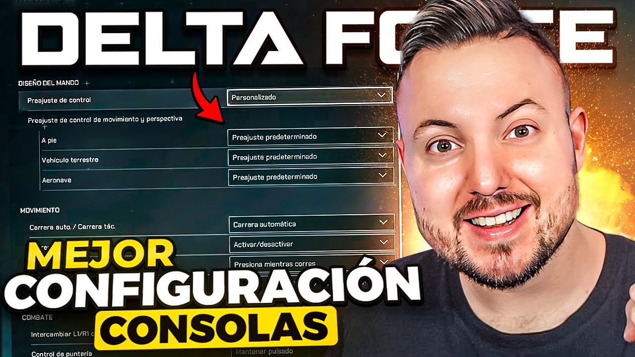 la MEJOR CONFIGURACI&Oacute;N de DELTA FORCE para CONSOLAS