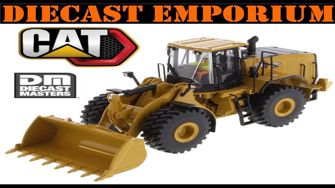 1:50 Scale Diecast Masters Caterpillar 966GC Wheel Loader Unboxing & Review