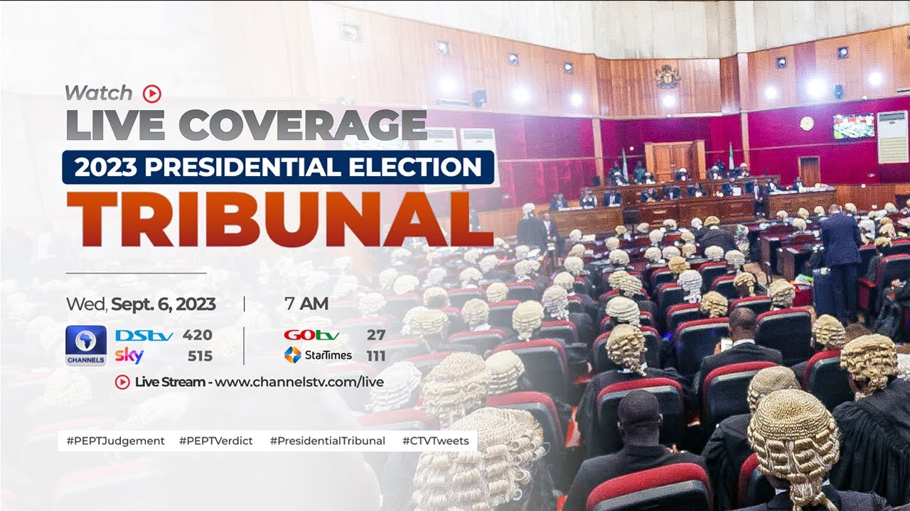 [Full Video] 2023 Presidential Election Petition Court Judgment