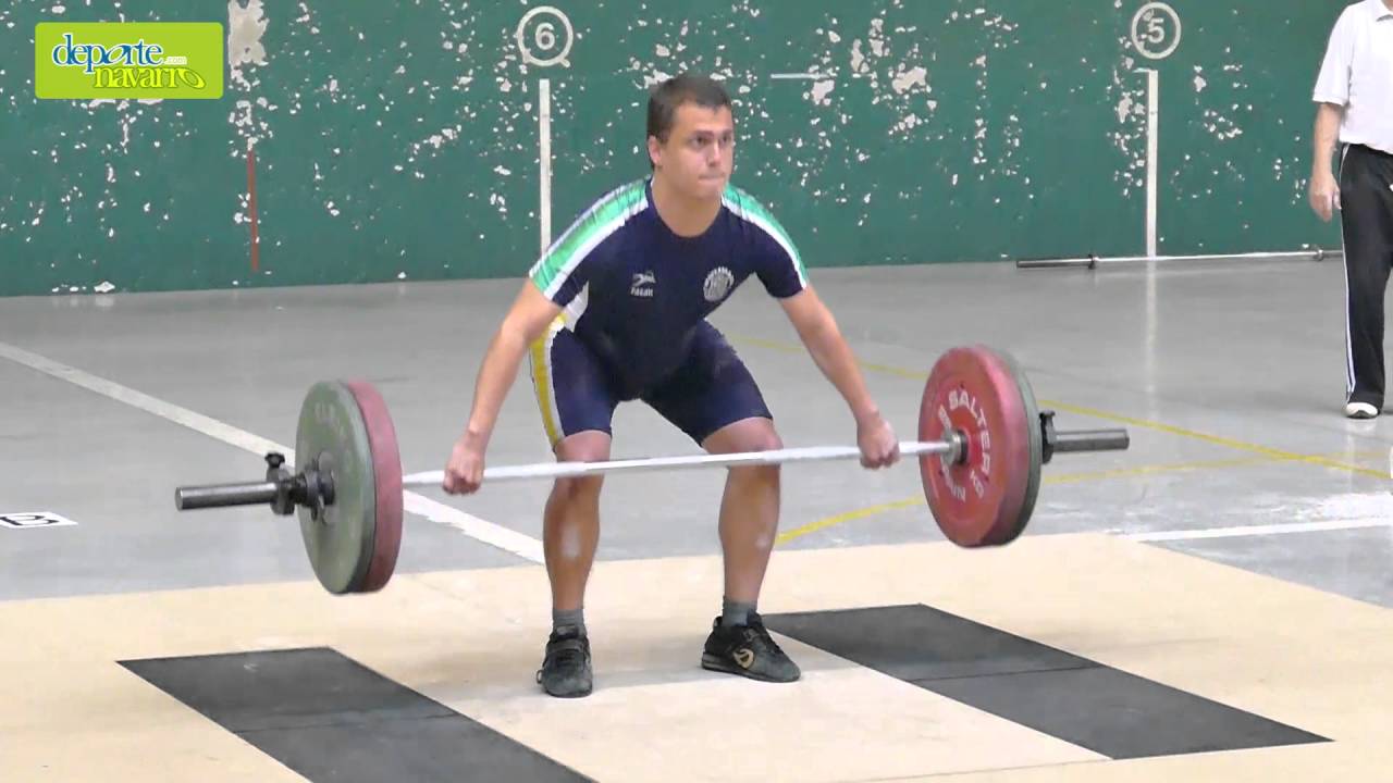 halterofilia campeonato navarro 2016 camara lenta 24