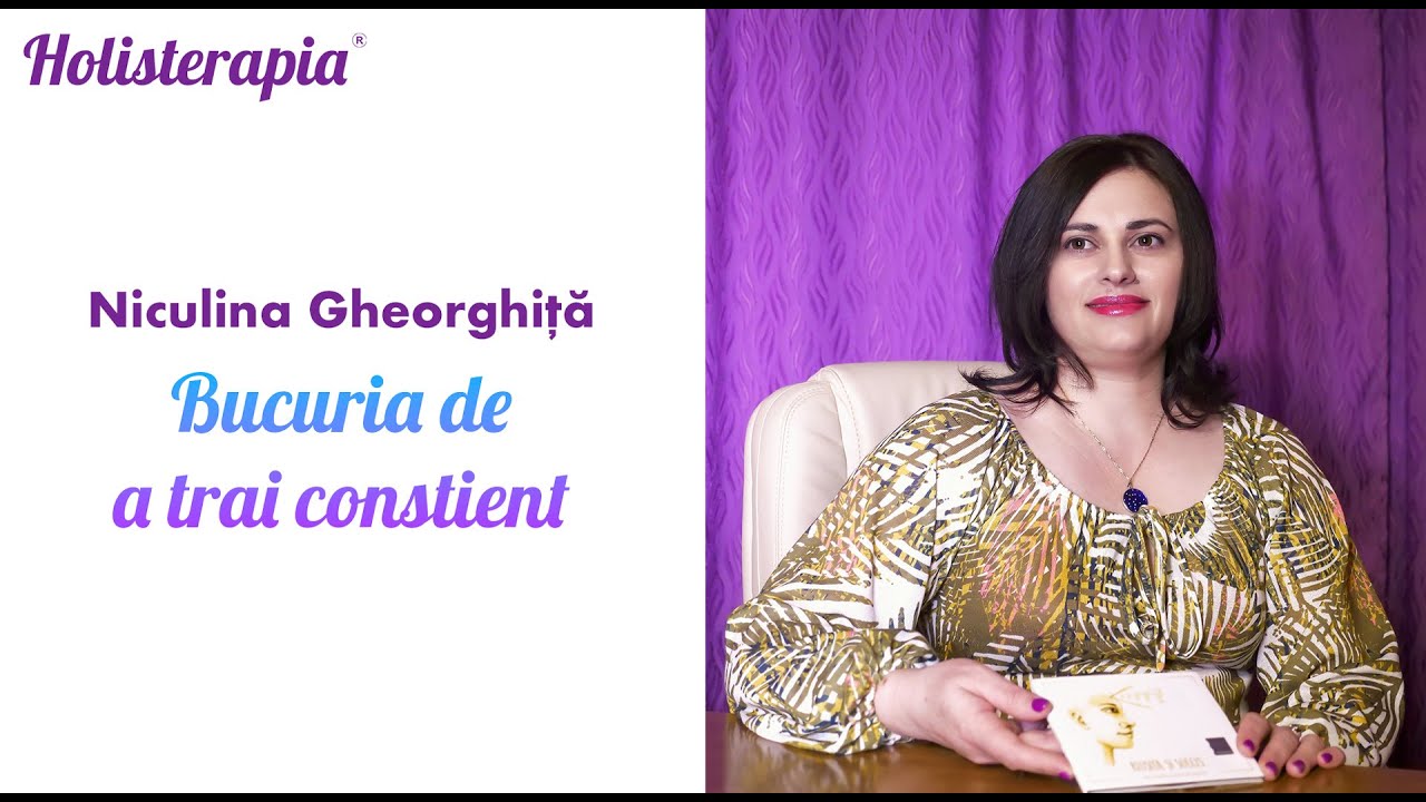 "Bucuria de a trăi conștient" - Niculina Gheorghiță invitată la "Oameni de Poveste", 25.08.2016