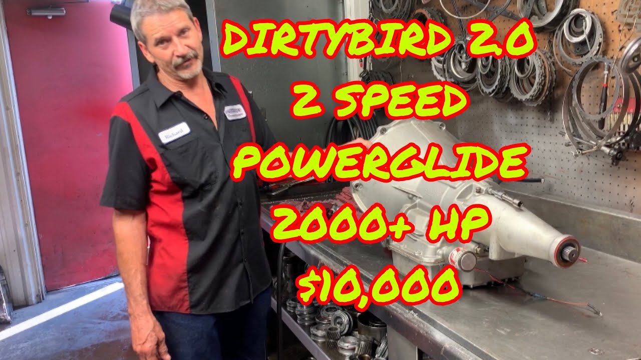 POWERGLIDE DIRTYBIRD 2.0 2000+ hp Transmission look through...