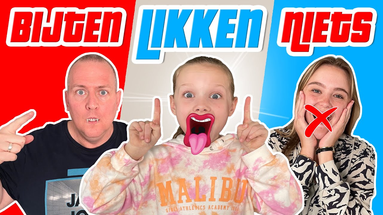 BIJTEN LIKKEN OF NIETS CHALLENGE