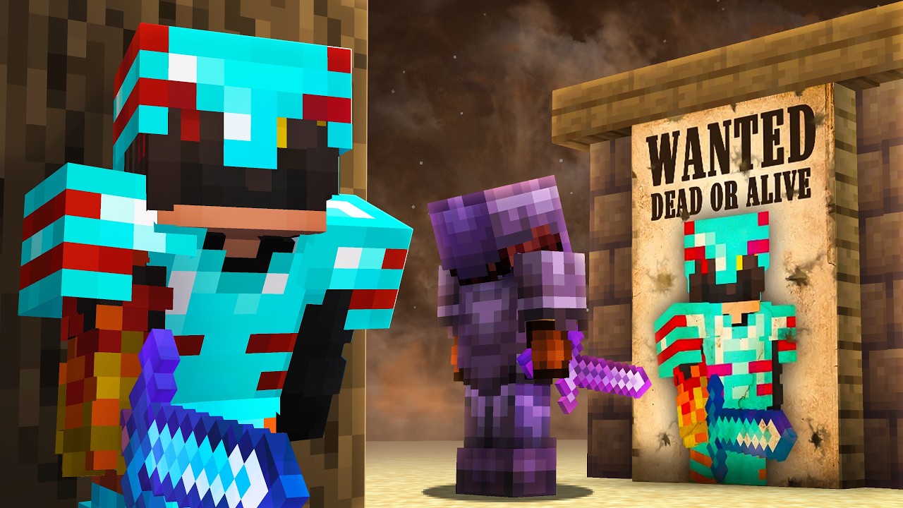 I Became WANTED on the Unstable SMP
