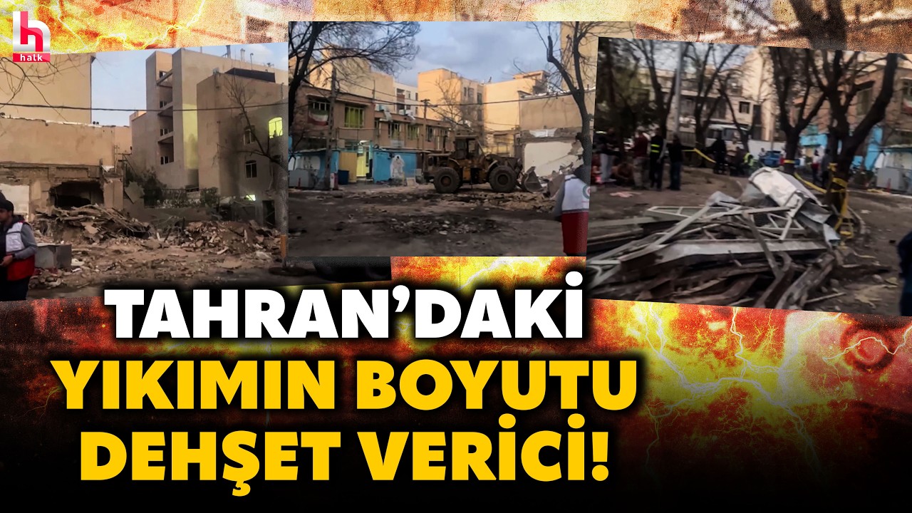 İŞTE TAHRAN'DAKİ YIKIMIN BOYUTU! ABD-İsrail'in saldırısından geriye bunlar kaldı! Yürek dayanmaz!