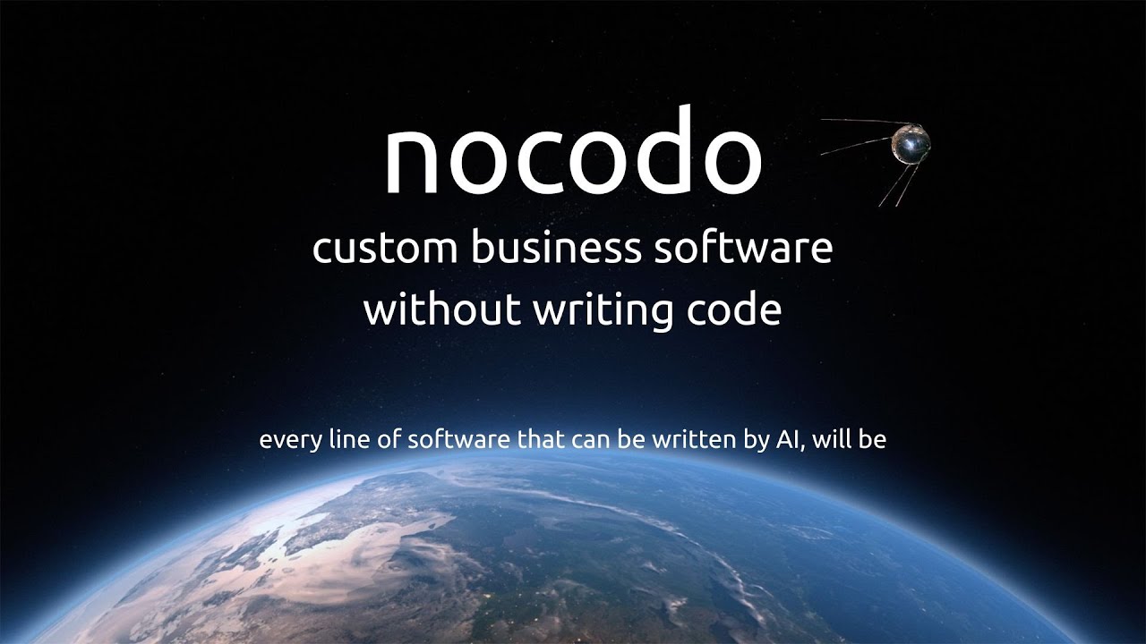 nocodo: Let's build software without writing code