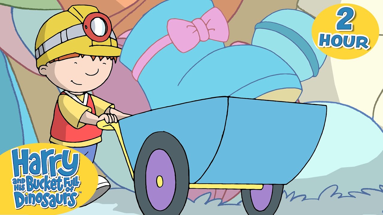 Гарри и его полное ведро динозавров - 2 часа компиляции (Full Эпизоды)
