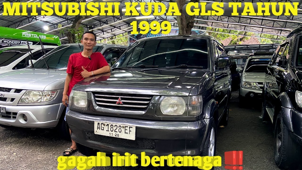 MITSUBISHI KUDA TIPE GLS DIESEL TAHUN 1999 GAGAH IRIT BANDEL YG ADA DI SHOWROOM OMAH PATHER PONOROGO