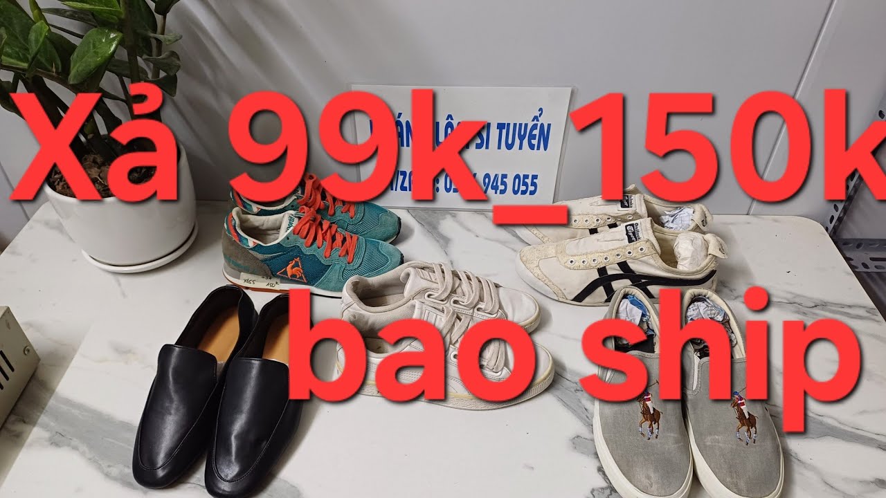 6/2  xả giày  si hiệu  Polo,lecoq sportif, ZaRa,Onitsuka,puma,Adidas...Lh:0366945055