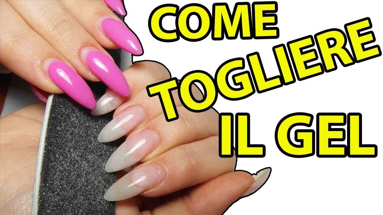 COME TOGLIERE IL GEL SENZA ROVINARE LE UNGHIE!!