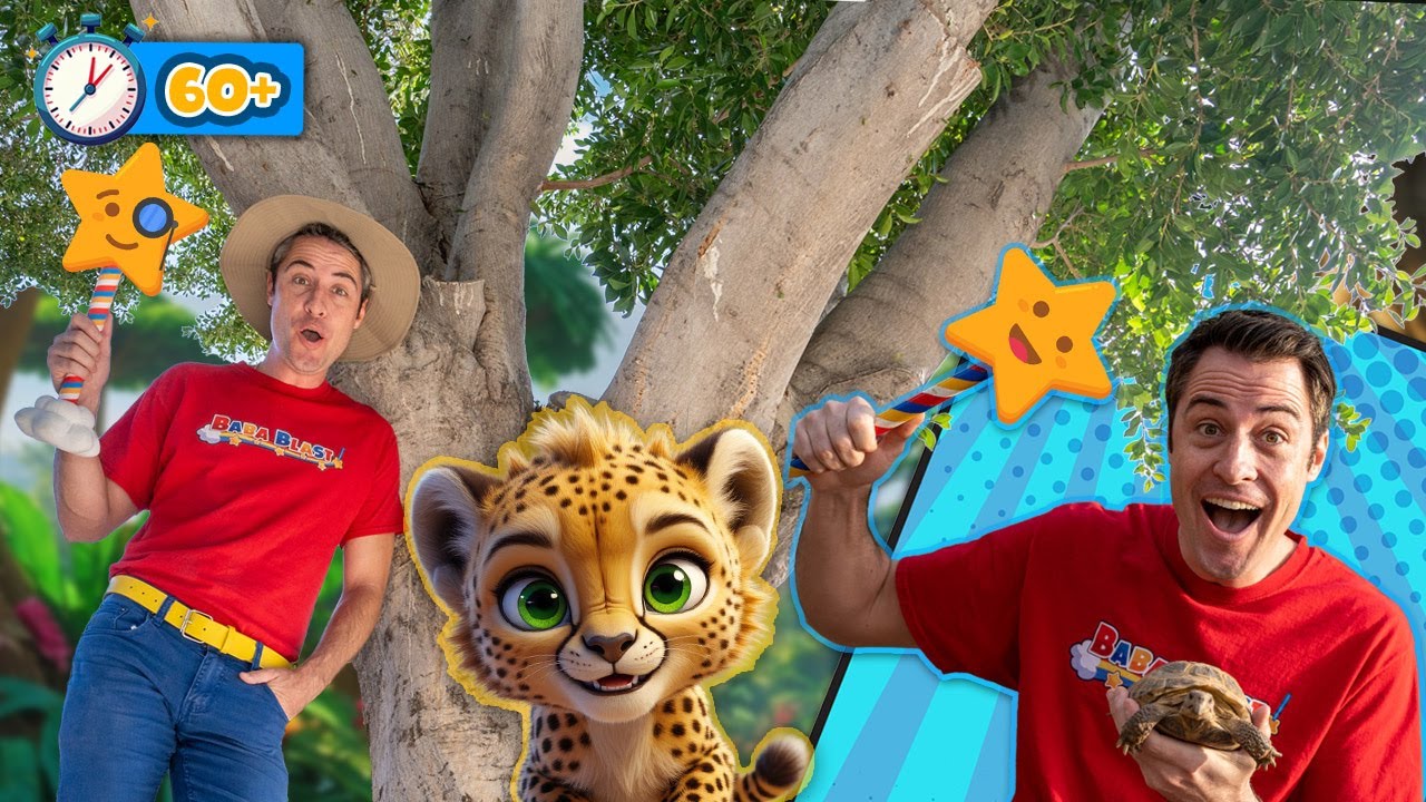 Animal Scavenger Hunts and Adventures on Baba Blast | Animal Videos for Kids | Baba Blast