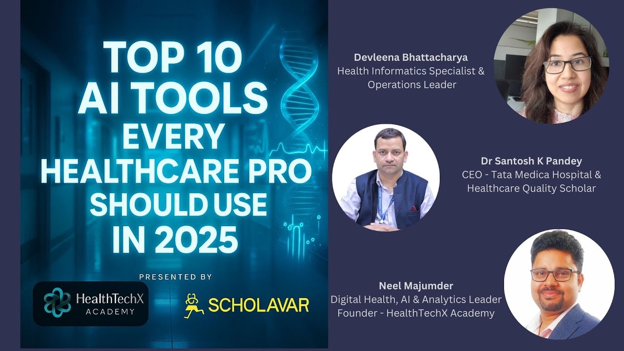 Top 10 AI Tools for Healthcare Professionals