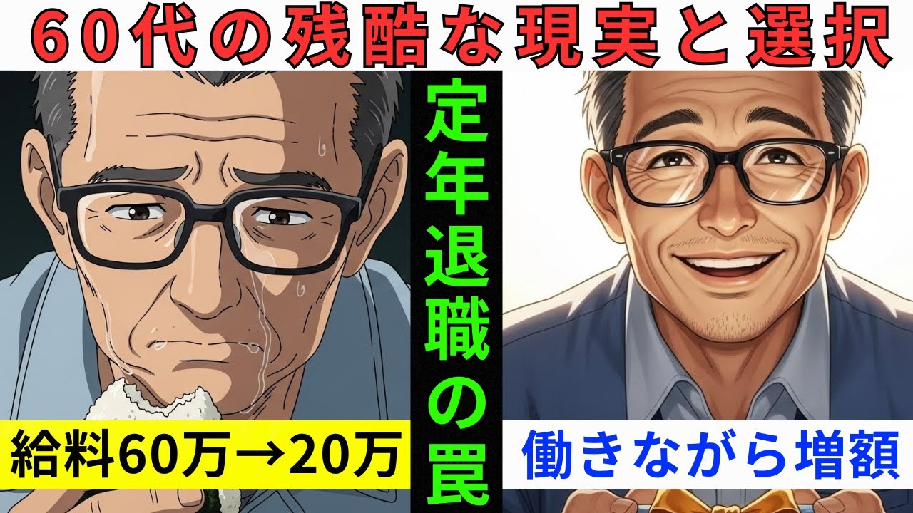 【絶望】57歳で給料4割カット、60歳で手取り20万…元エリートの転落人生と「働きながら年金満額」の衝撃の真実