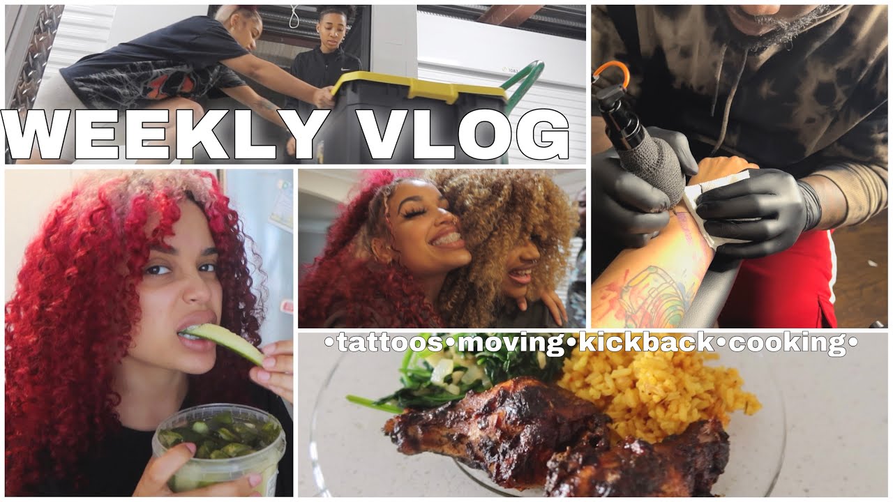 VLOG: New Tattoo, Kickback, Cook With Me, Moving ♡ Vanessa Lynn