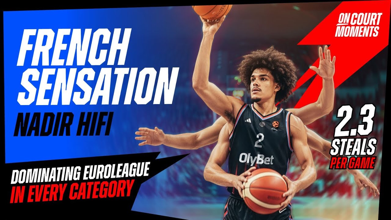 Nadir Hifi leads the EuroLeague | 22.8 Points, 2.3 Steals&hellip; and All Eyes on Him