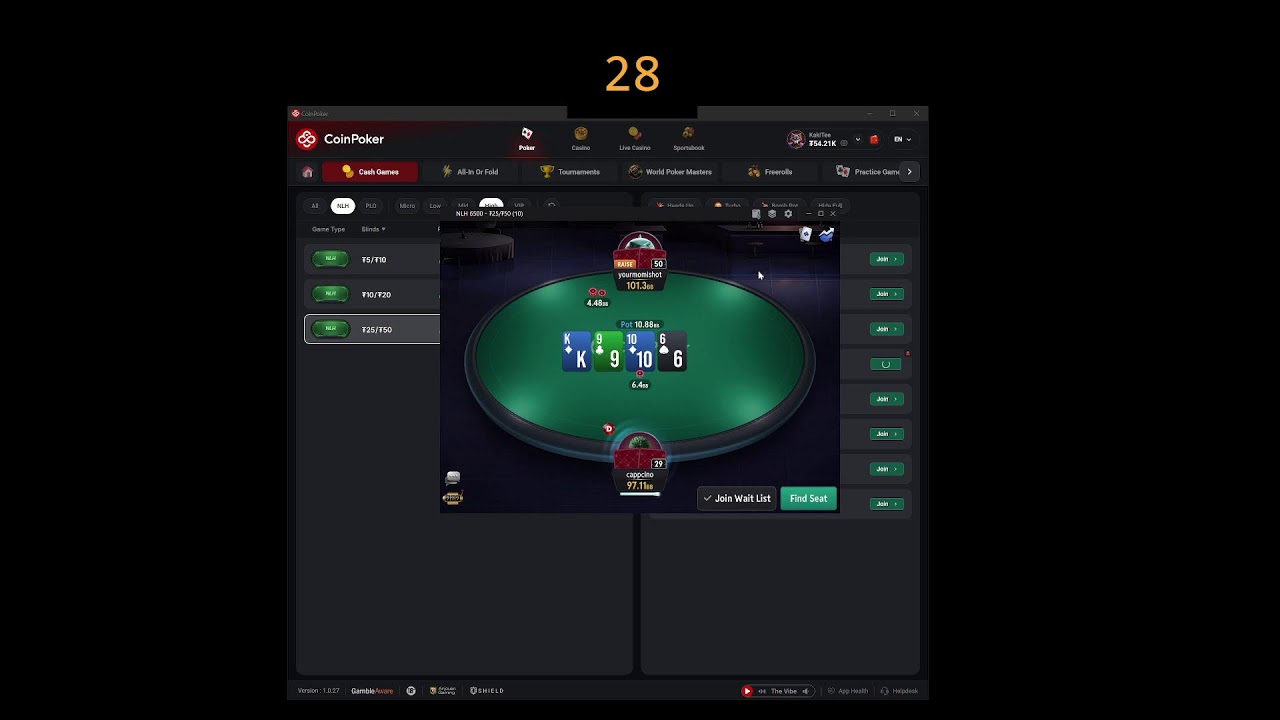 I play gucciNIKE HU at $10k PLO for no particular reason - New CoinPoker
