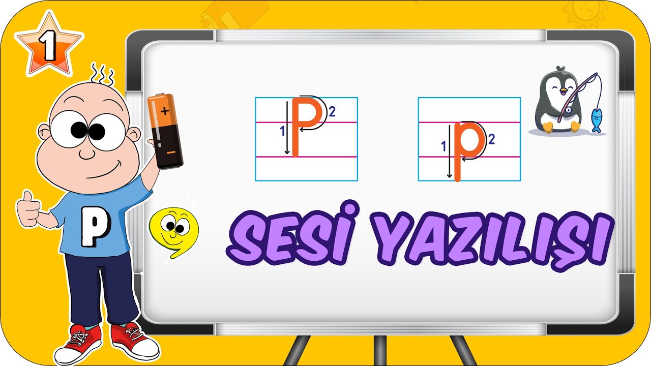 P Sesi Öğretimi 🥳 Okunuşu ve Yazılışı 🤡 1.Sınıf