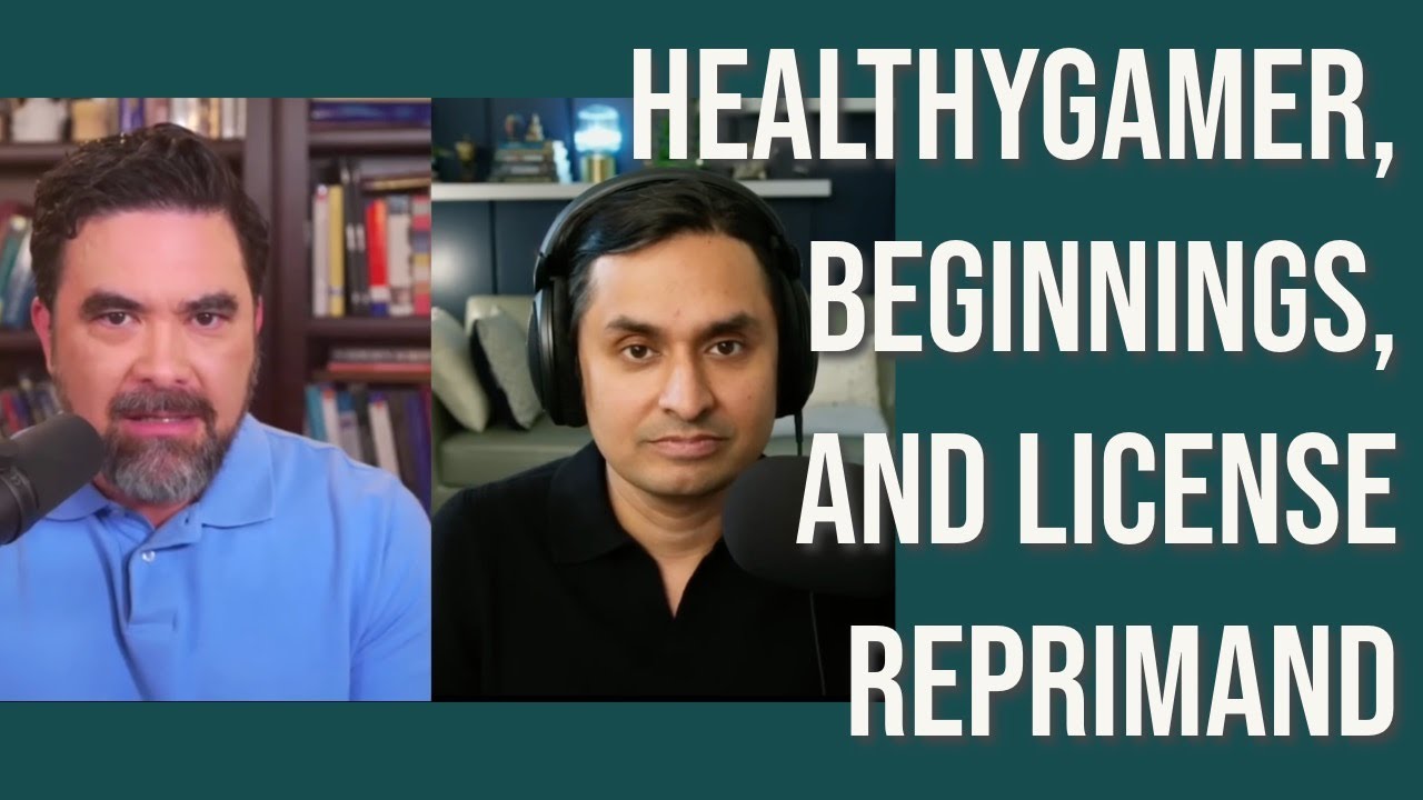 HealthyGamer, Beginnings, and License Reprimand