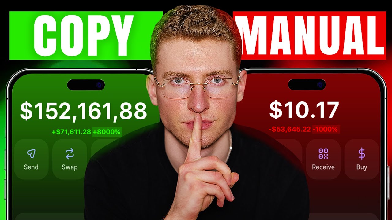 Copy Trading vs Manual Trading Memecoins - Which Made Me More Money?
