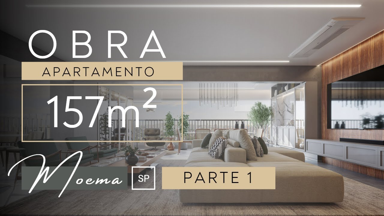 OBRA EM APARTAMENTO PRAIANO DENTRO DA CIDADE GRANDE