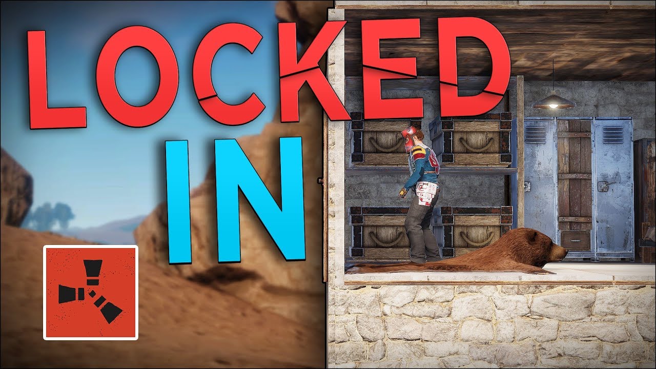 LOCKING PLAYERS IN THEIR OWN BASES! - Rust