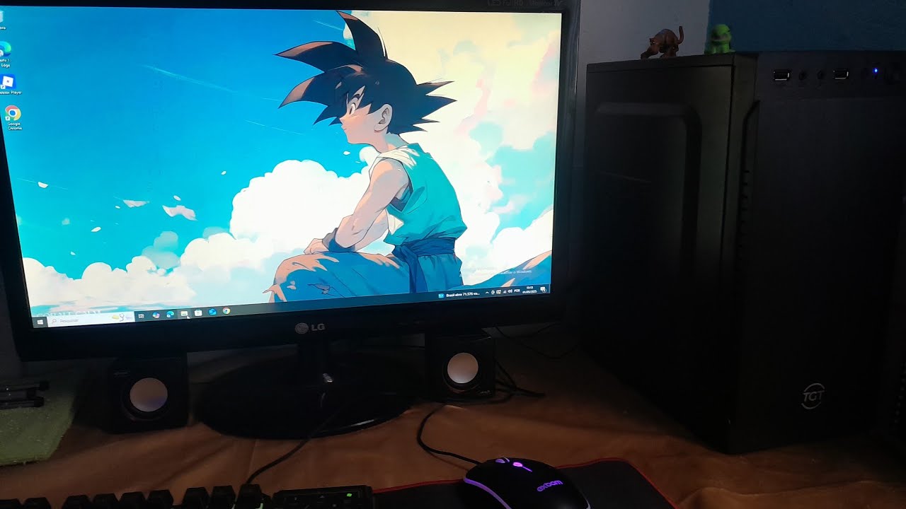 Testando roblox no meu novo PC i5 3470 sem placa de vídeo 8 gb ram hd500 e falando se da para jogar