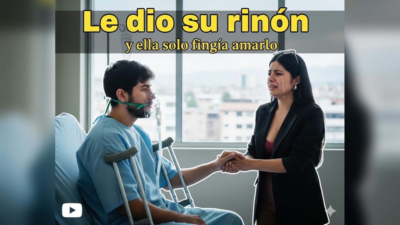 LE DONO SU RIÑON POR AMOR... PERO ELLA SOLO FINGIA AMARLO