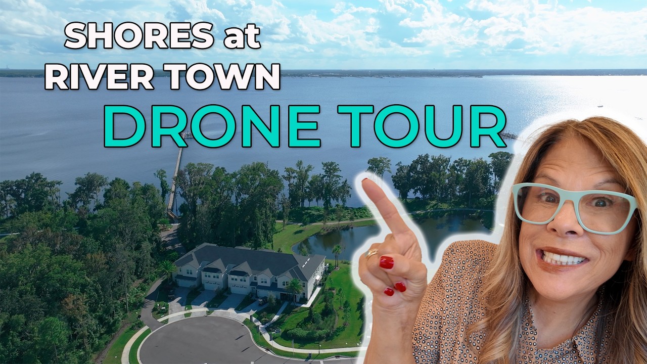 The Shores at River Town DRONE Tour | St. Johns FL Hidden Gem on the River