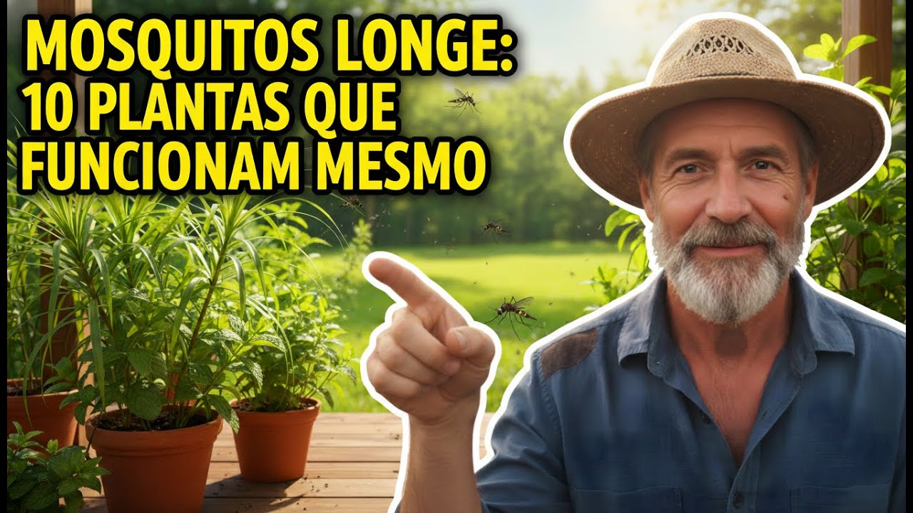 10 Plantas Que Repelirão Mosquitos Naturalmente: Sem Veneno e Com Benefícios Que Ninguém Te Contou