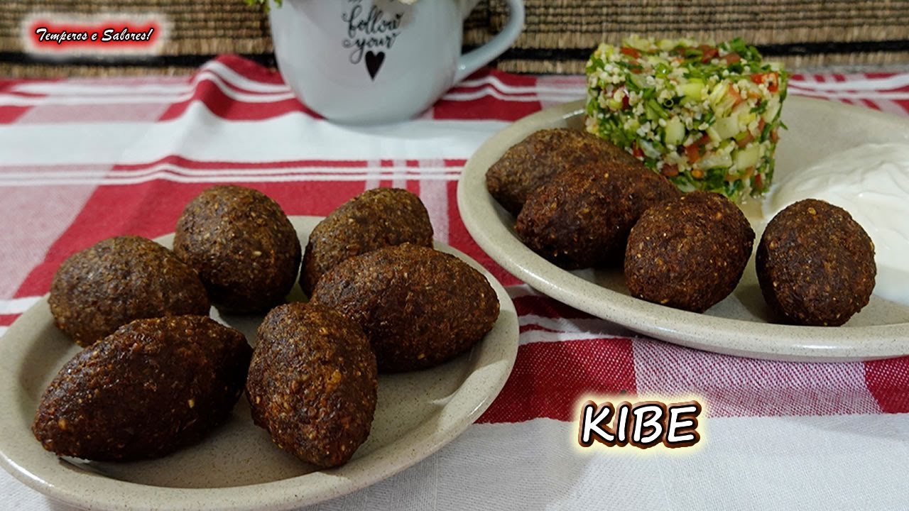 KIBE FRITO CROQUETA DE CARNE Deliciosa y fácil Receta Arabe KIBBE QUIPE KIBEH
